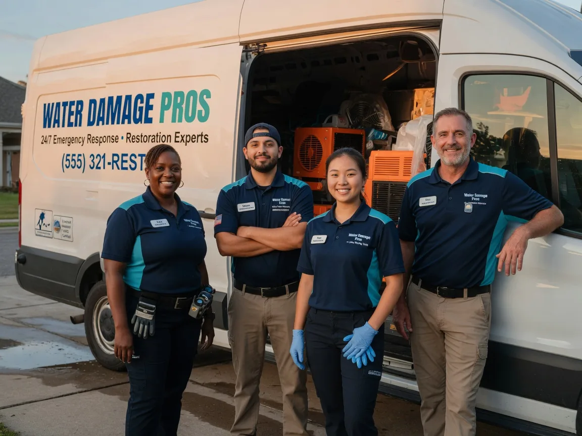 Water Damage Restoration company in Dallas, SD